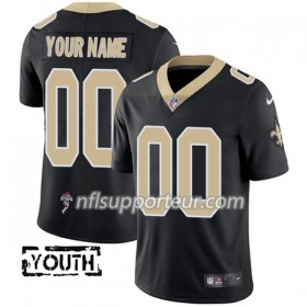 Maillot Enfant New Orleans Saints Personnalisé Noir